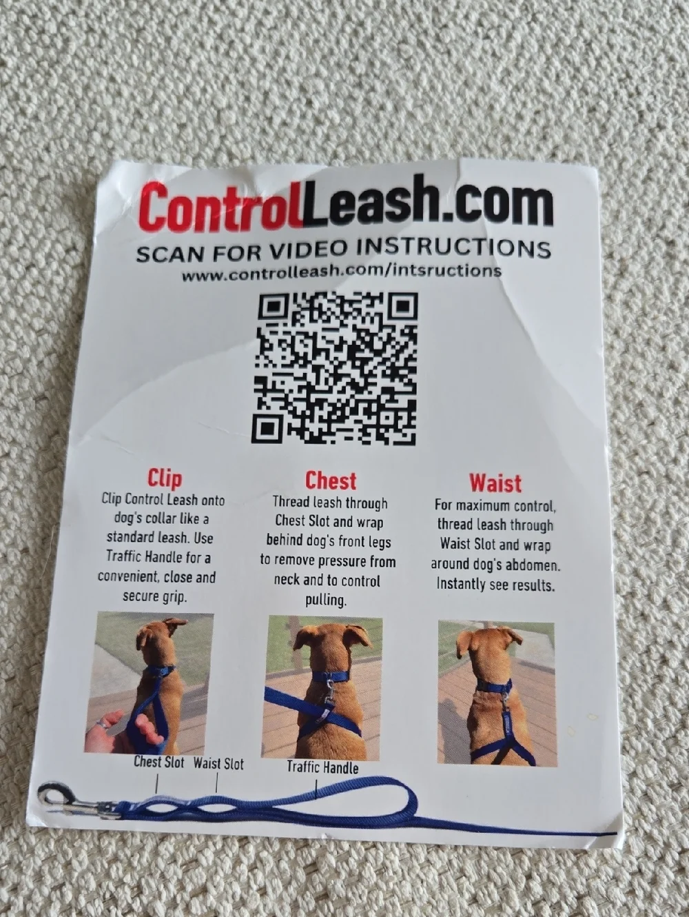 Control Leash excellent pre
